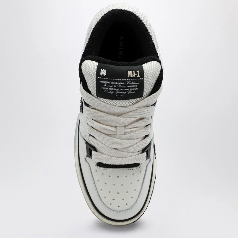 AMIRI Monochrome Luxe Low Top Sneakers