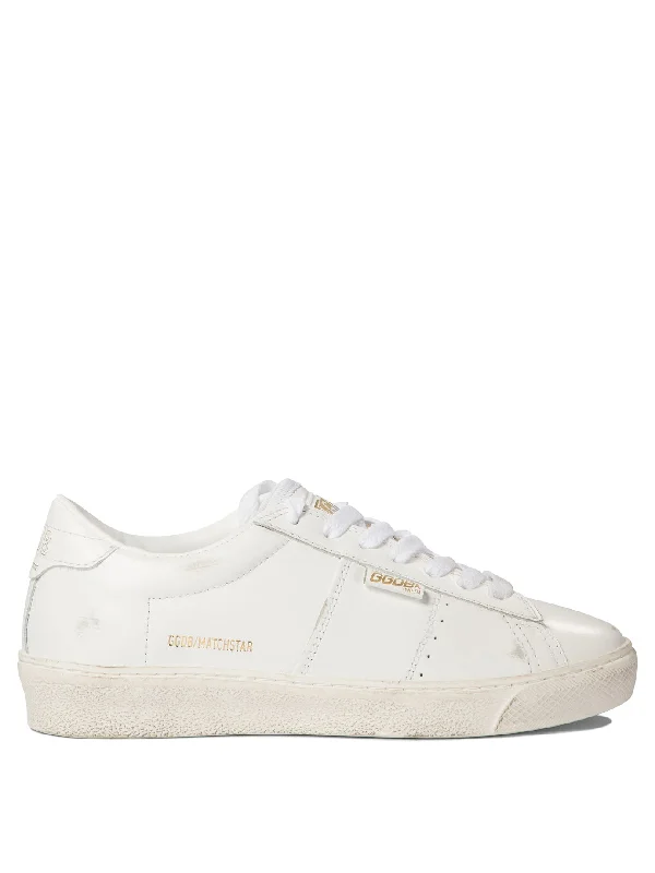 GOLDEN GOOSE Match Star Glitter Sneakers