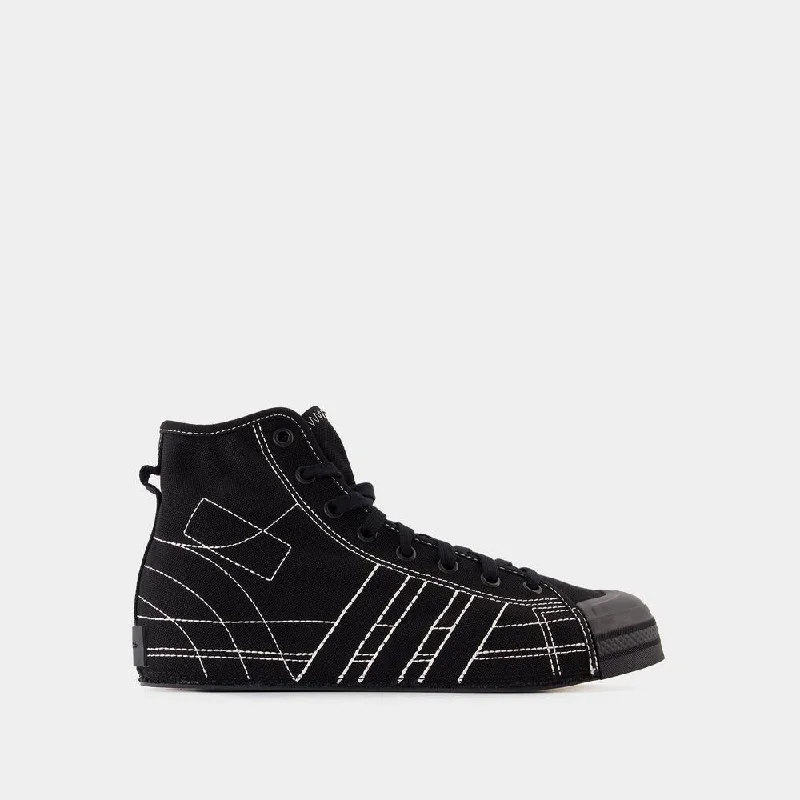 Y-3 Adidas Nizza Hi Sneakers