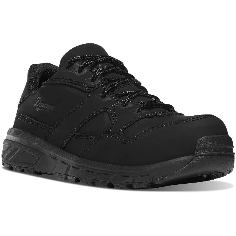 Danner Women's Run Time Low EVO Black Slip Resistant Composite Toe Work Shoe 12311