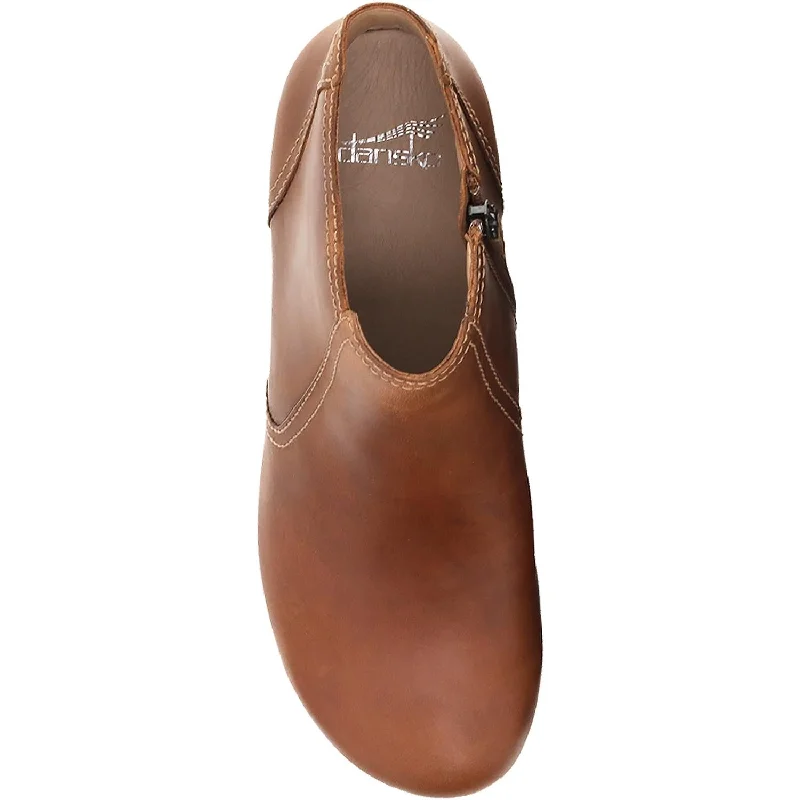 Women's Dansko Barbara Tan Oiled Pull Up Leather