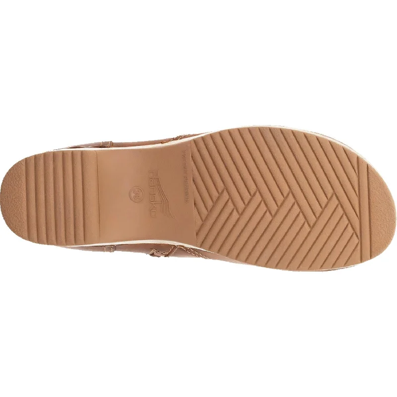 Women's Dansko Barbara Tan Oiled Pull Up Leather