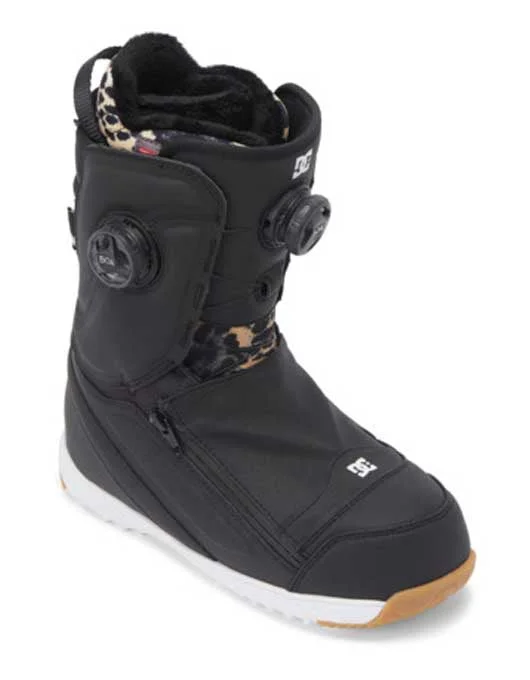 DC Mora Womens Snowboard Boot 2024 | Black/Leopard