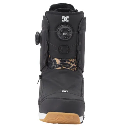 DC Mora Womens Snowboard Boot 2024 | Black/Leopard