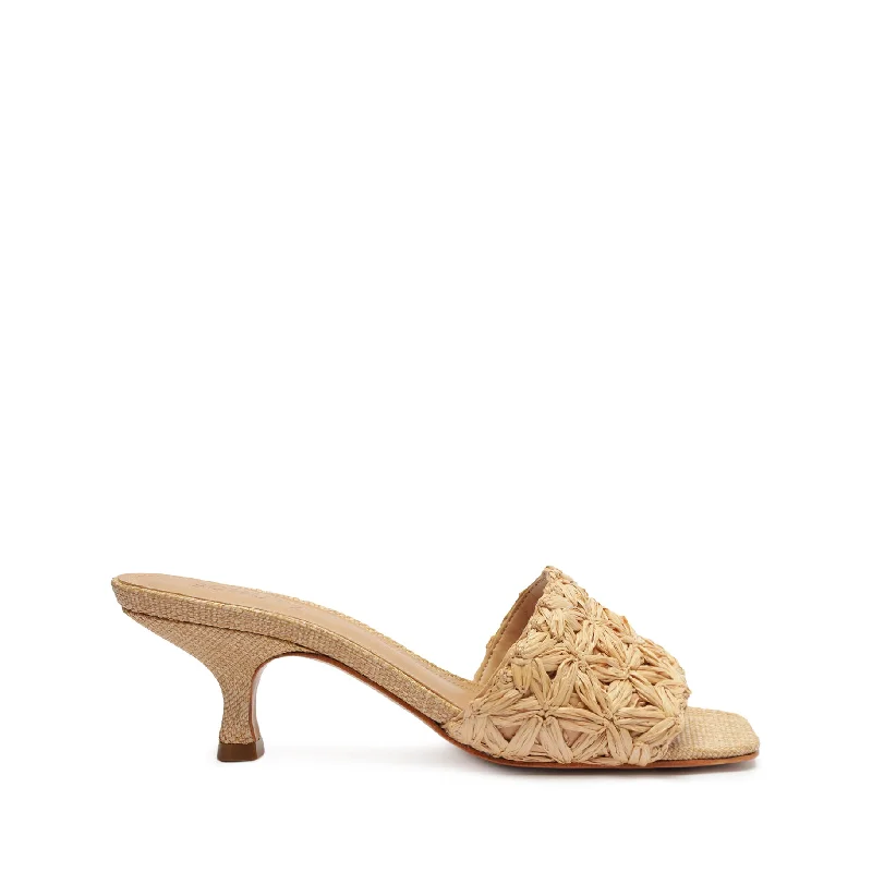 Dethalia Straw Raffia Sandal