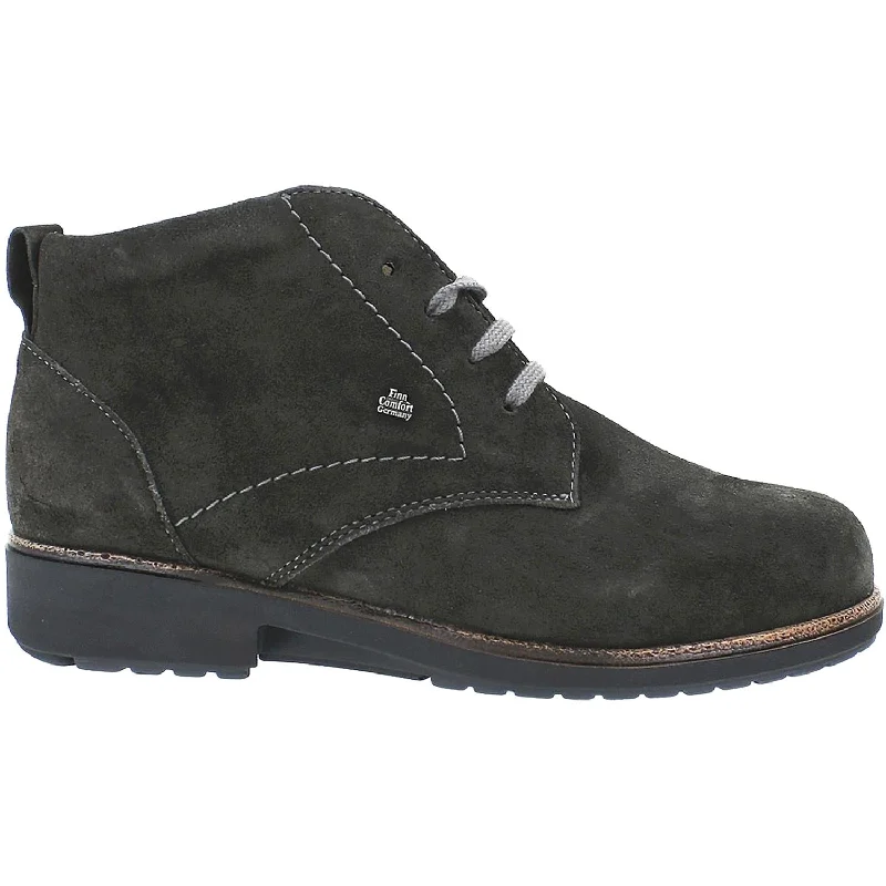 Women's Finn Comfort Cranston Dark Grey Suede