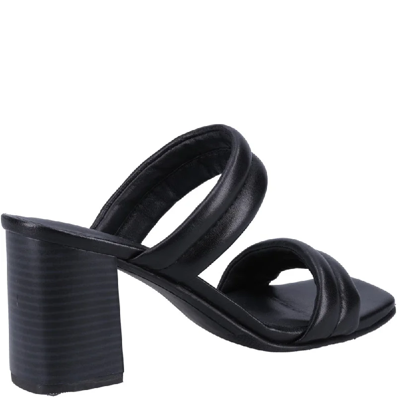 Black Katie Heeled Sandals