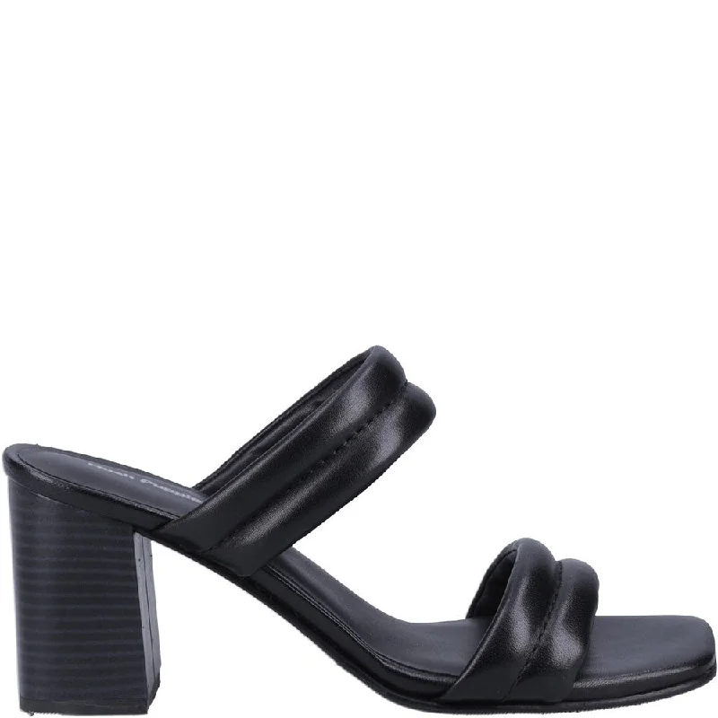 Black Katie Heeled Sandals