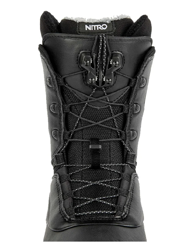 Nitro Crown TLS Snowboard Boot 2023 | Black