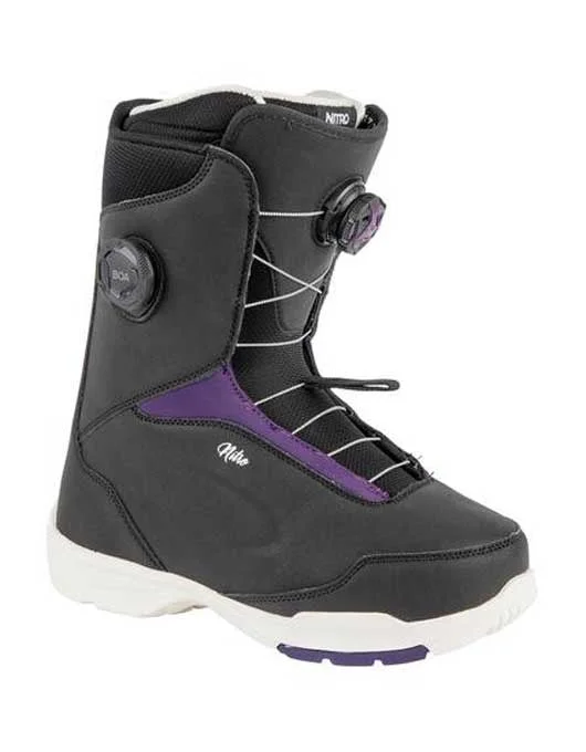 Nitro Scala Boa Dual Snowboard Boot 2024 | Black/Purple