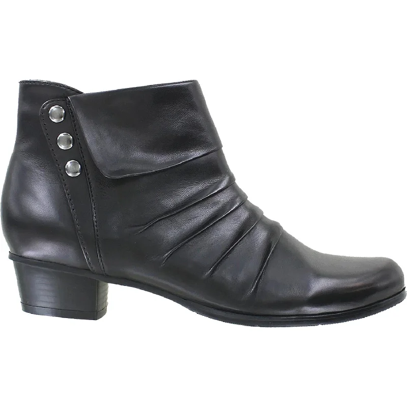 Women's Regarde Le Ciel Stefany-278 Black Leather