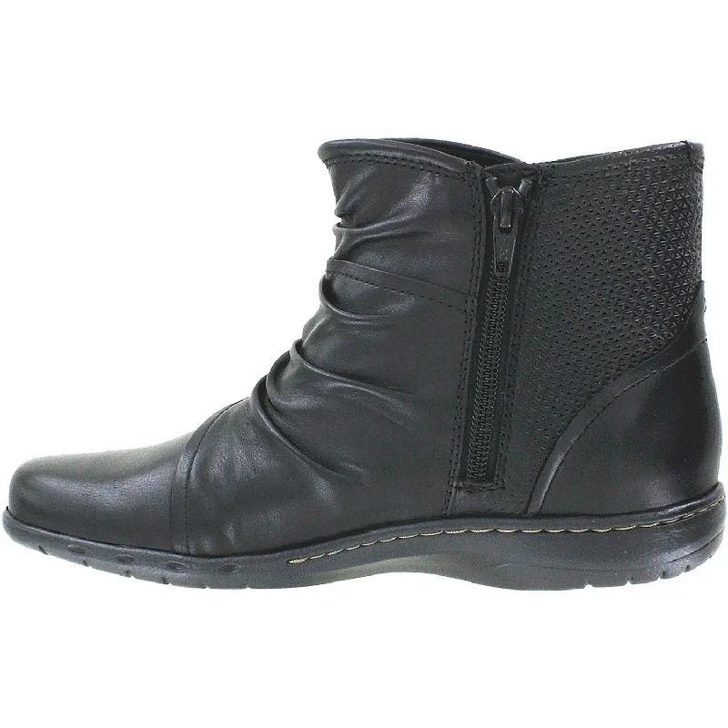 Women's Rockport Cobb Hill Penfield Bungie Black Leather