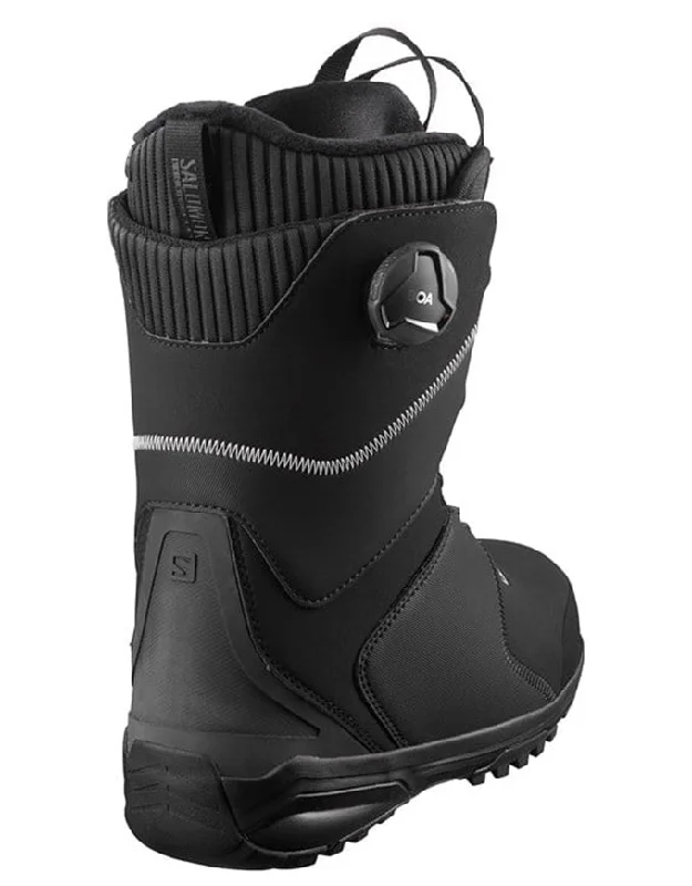 Salomon Kiana Dual Boa Snowboard Boot 2023 | Black/Black/Silver