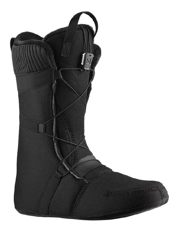 Salomon Kiana Dual Boa Snowboard Boot 2023 | Black/Black/Silver