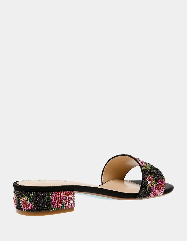 SUNNY BLACK PINK FLORAL