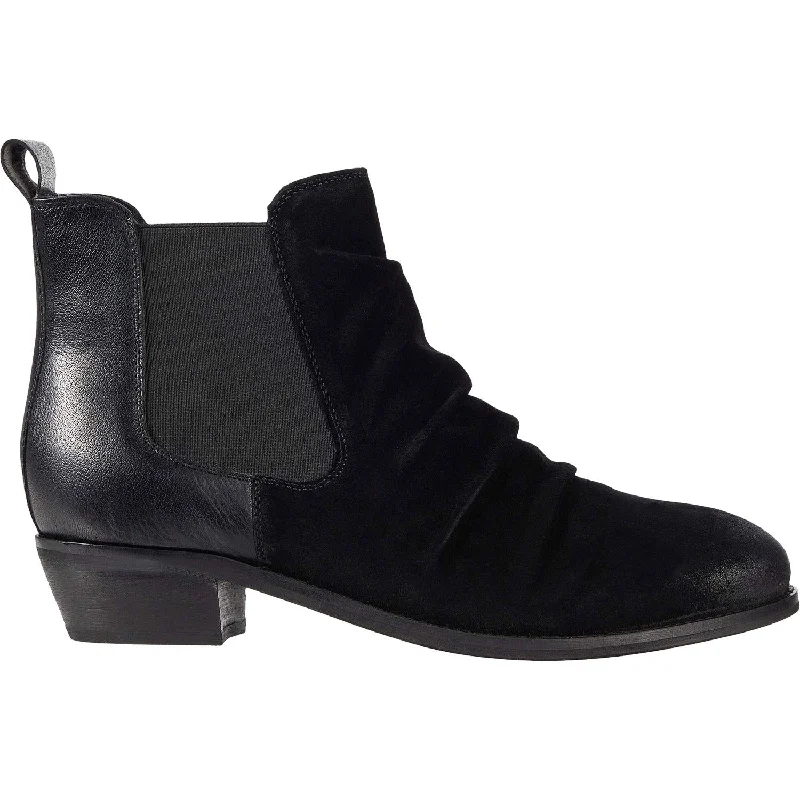 Women's Soft Walk Rockford Black Suede