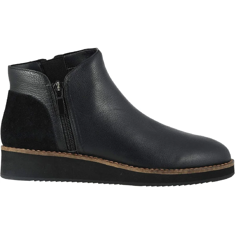 Women's Soft Walk Wesley Black Leather