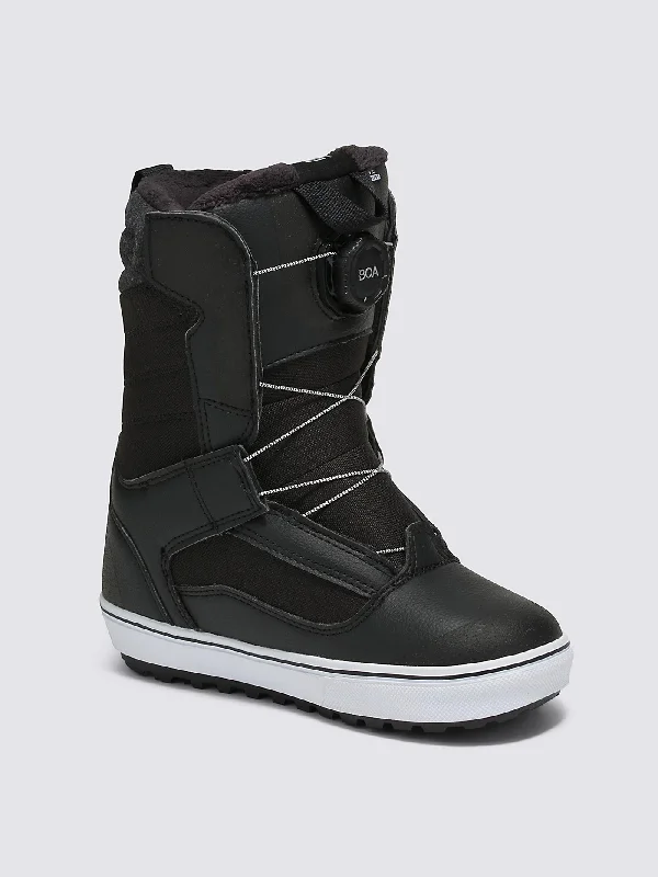 Juvie Linerless Black/White Snowboard Boots (Youth)