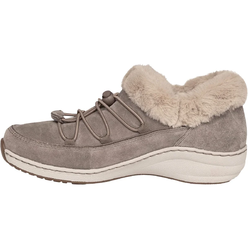 Women's Aetrex Chrissy Taupe Suede