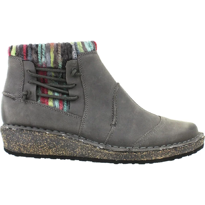 Women's Aetrex Tessa Charcoal Nubuck