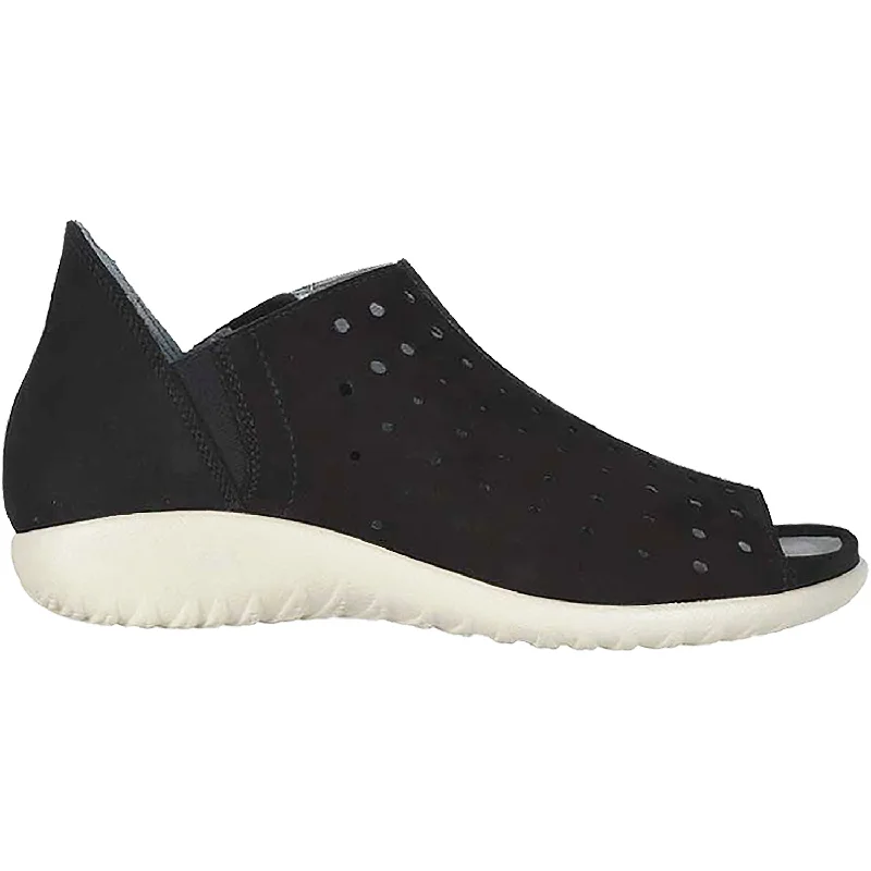 Women's Naot Hikoi Black Nubuck