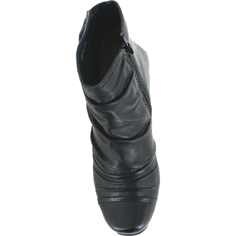 Women's Ziera Crystal Black Leather