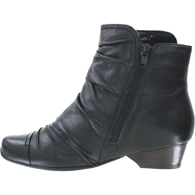 Women's Ziera Crystal Black Leather