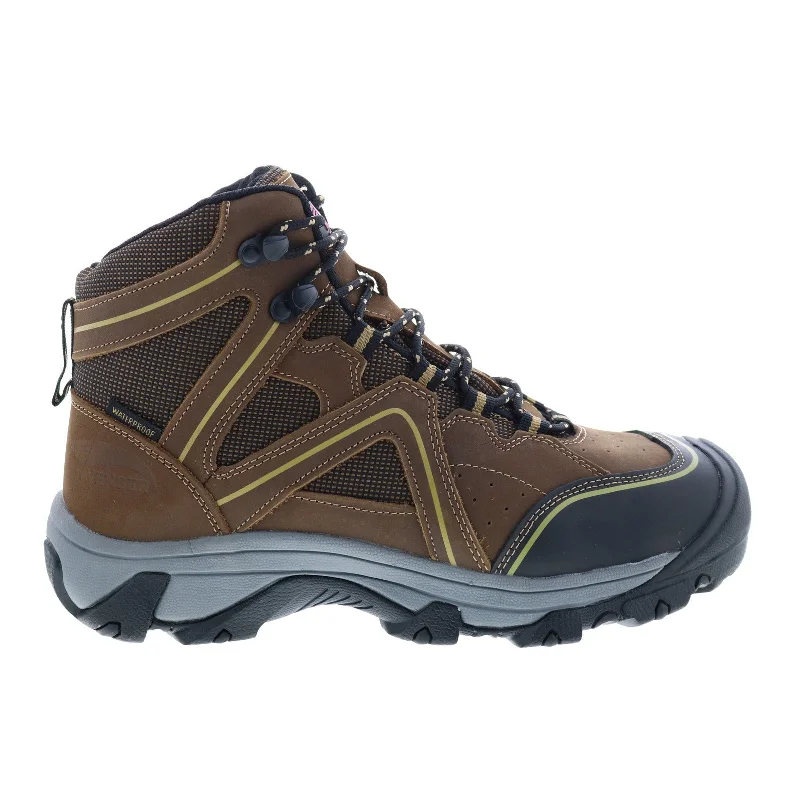 Avenger Crosscut Steel Toe Electric Hazard PR WP 6"" Womens Brown Work Boots