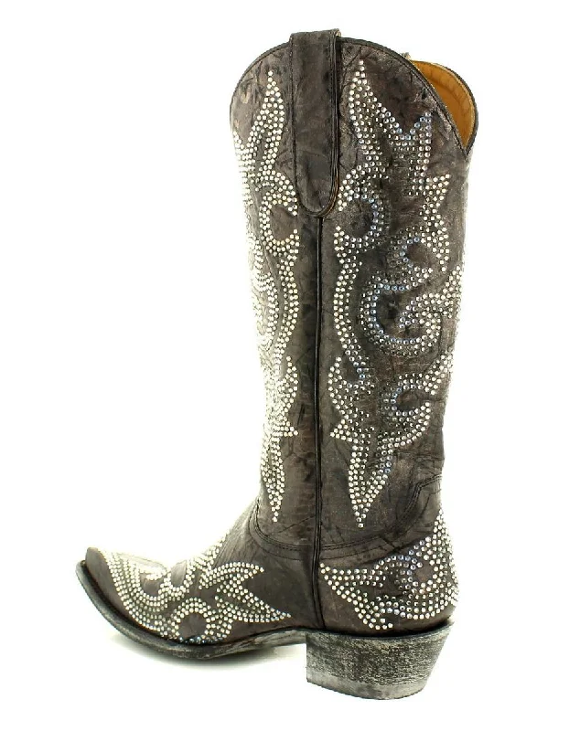 L1202-2 Old Gringo Women's DIEGO SWAROVSKI CRYSTAL Boot - ROANOKE