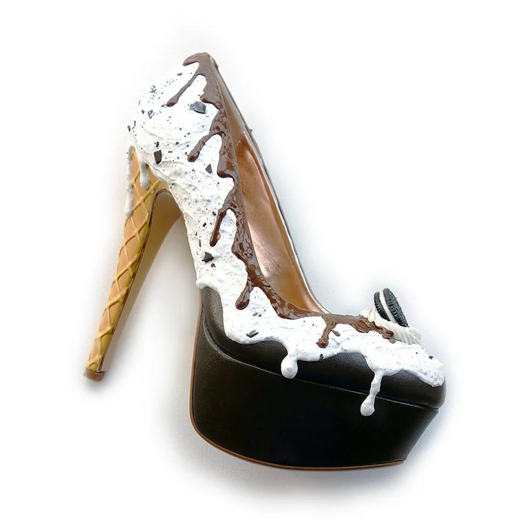 Cookies and Cream Ice Cream Heels