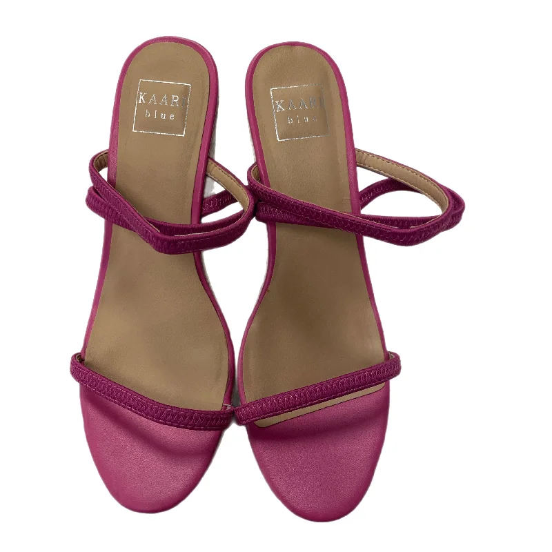 Shoes Heels Espadrille Wedge By Cmc  Size: 10