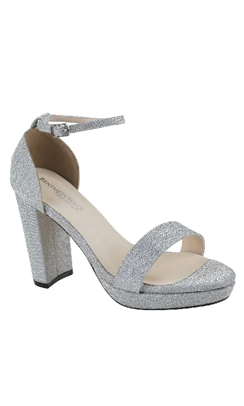 Mia Silver High Heel Prom Shoes 4580