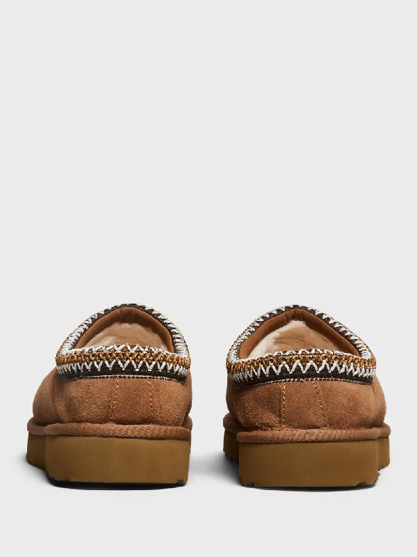 Tasman Slippers in Chestnut