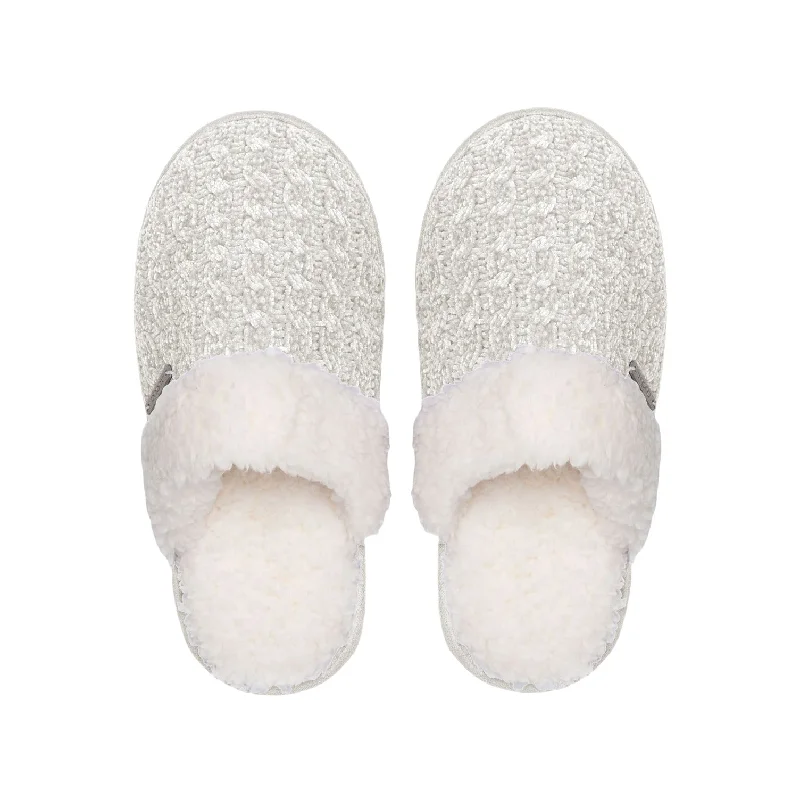 Outdoor Sole Recycled Slippers - Cloud Chenille